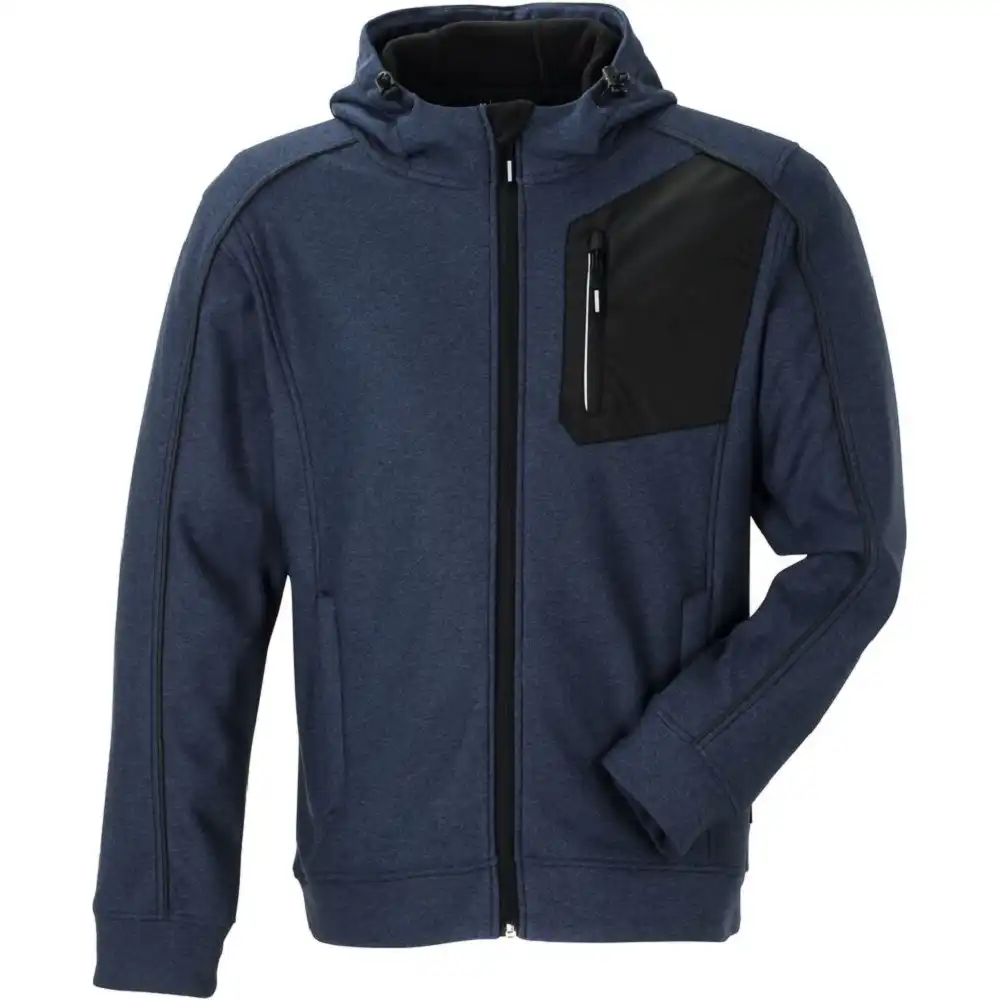 Softshelljacke "OWL" Outdoor in marine, L - Thumbnail 1