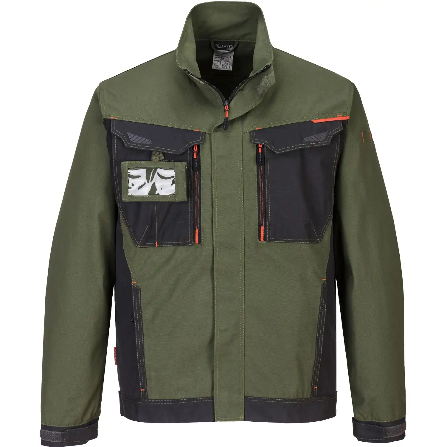 Bundjacke "T703" WX3 in olive, L - Thumbnail 1