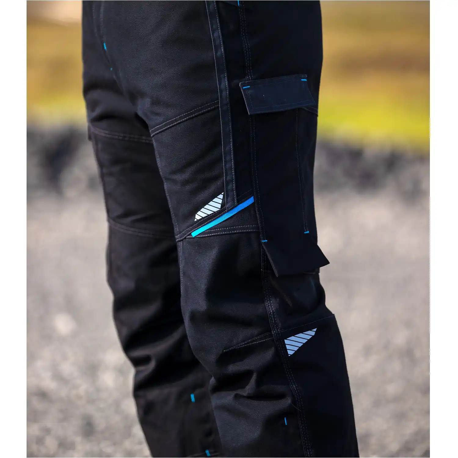 Multinorm Bundhose "FR402" WX3 FR schwarz in 41 - Thumbnail 3