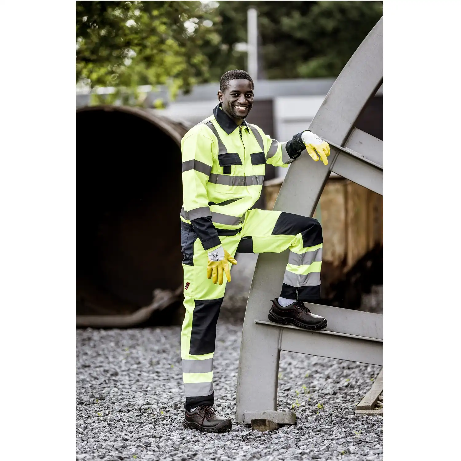 Warnschutz Bundhose "MOTION TEX VIZ"