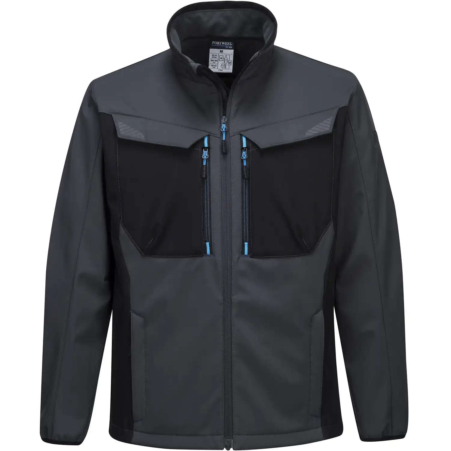 Softshelljacke "T750" WX3 in metal grey, XL - Thumbnail 1