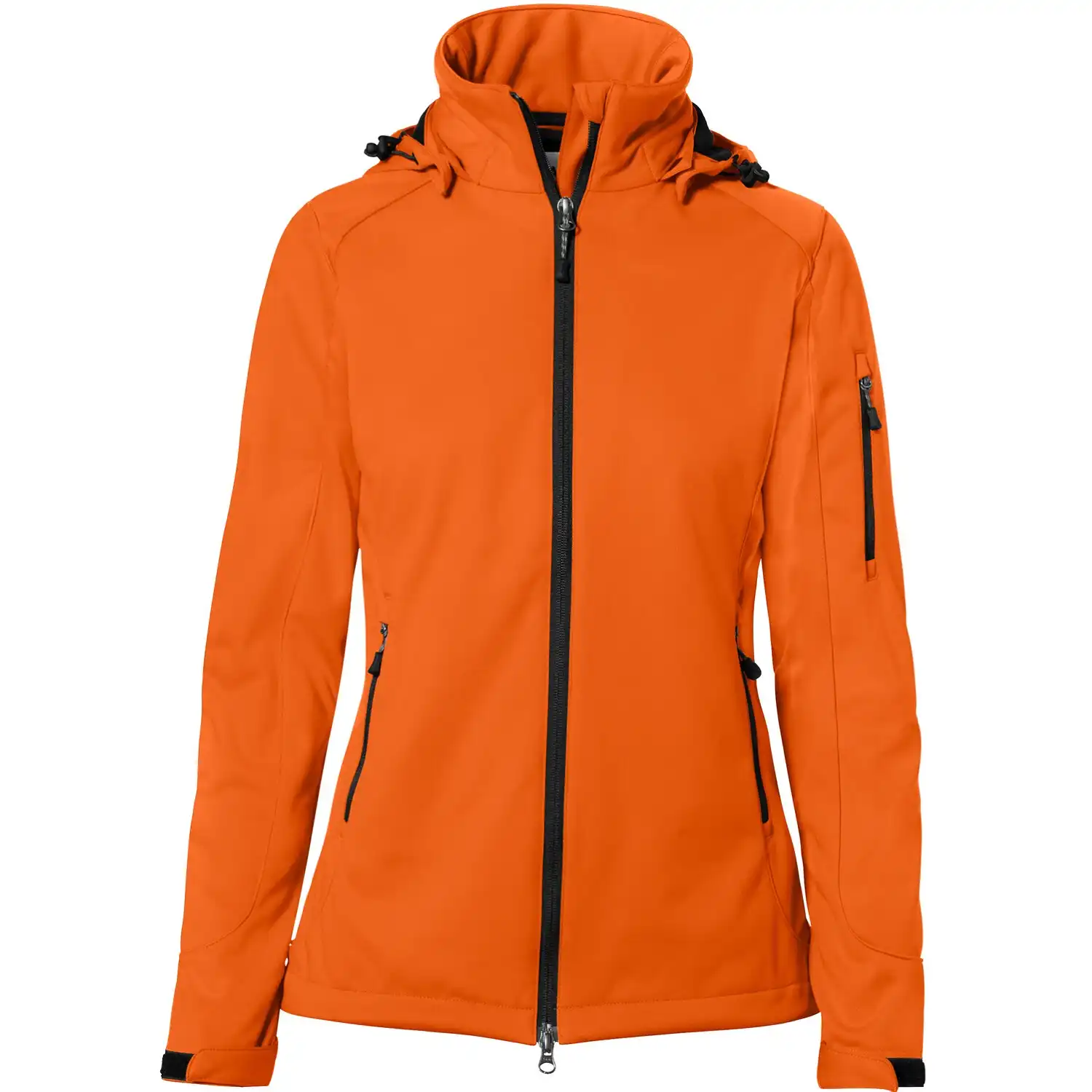 Damen Softshell-Jacke "ALBERTA" 248 in Orange, L - Thumbnail 1