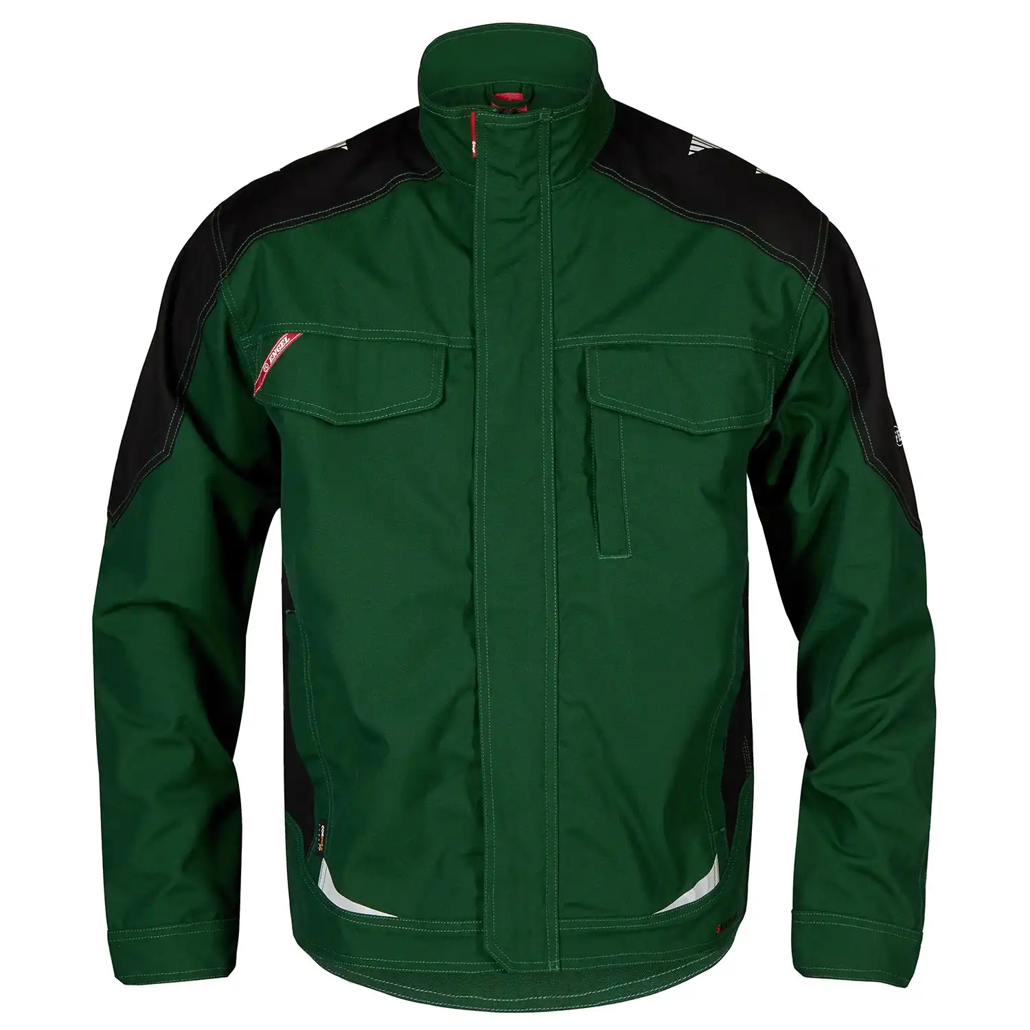 Arbeitsjacke "1810-254" Galaxy in grün/schwarz, L - Thumbnail 1