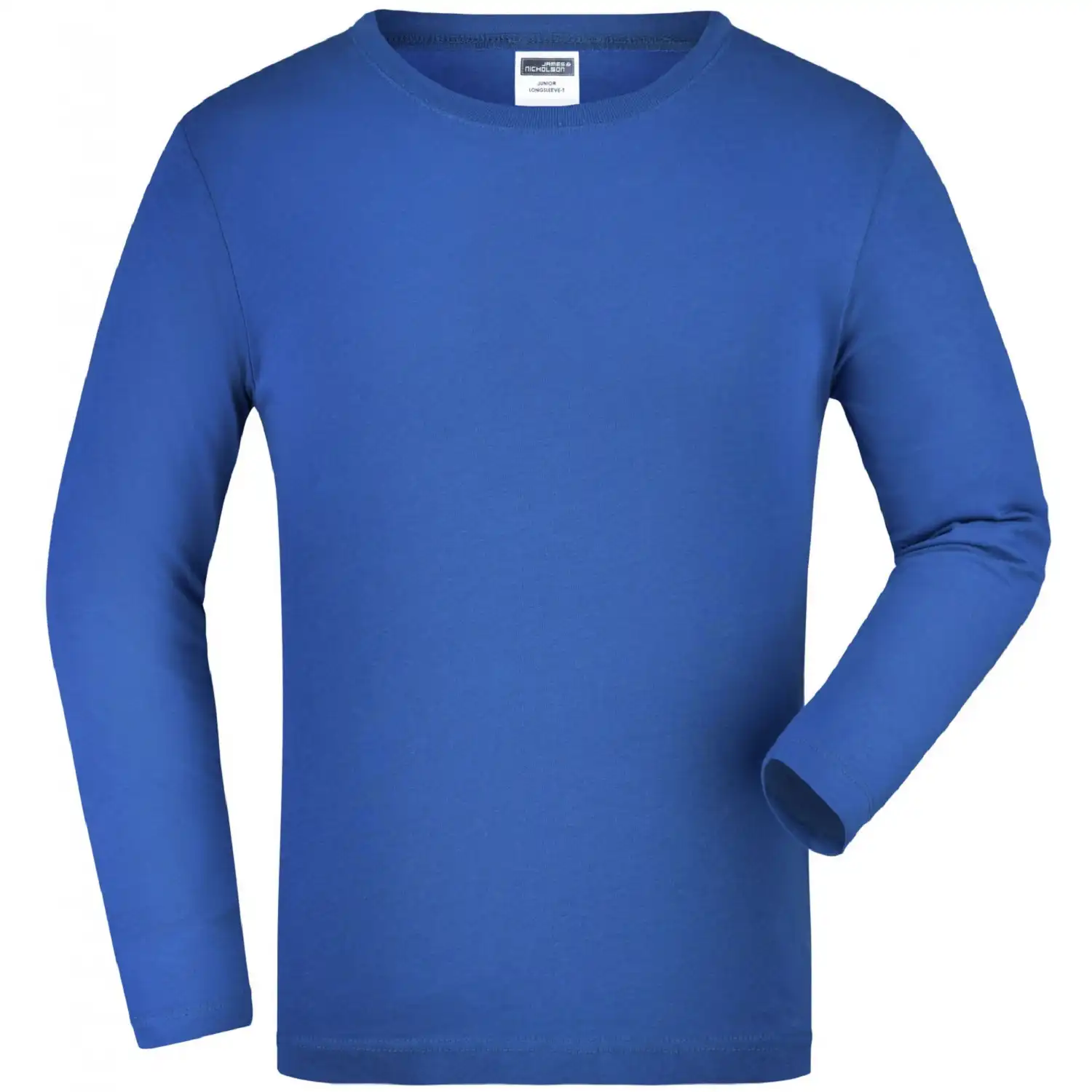 Kinder Langarm-Shirt "JN913K" in royal, L - Bild 1