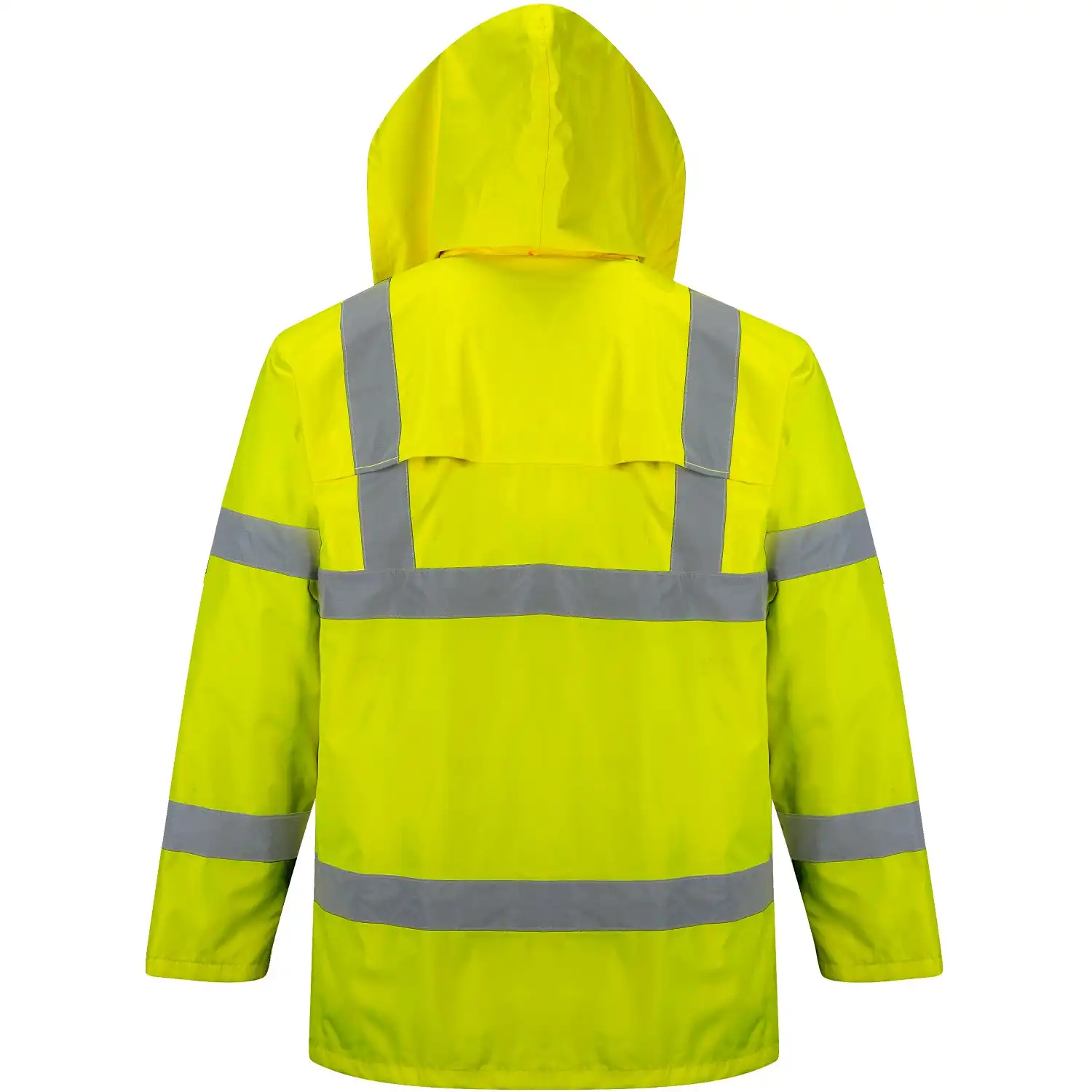 Warnschutz PVC-Regenjacke "H440" in gelb, XL - Thumbnail 2