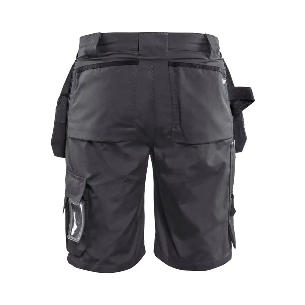 Handwerkershorts Lightweight "1526" in dunkelgrau/schwarz, C44 - Thumbnail 2
