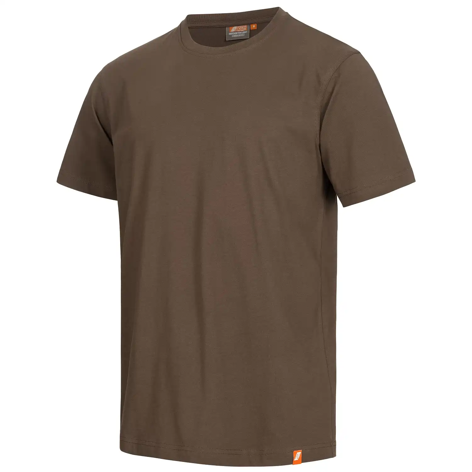 T-Shirt "MOTION TEX LIGHT" in braun, M - Thumbnail 1