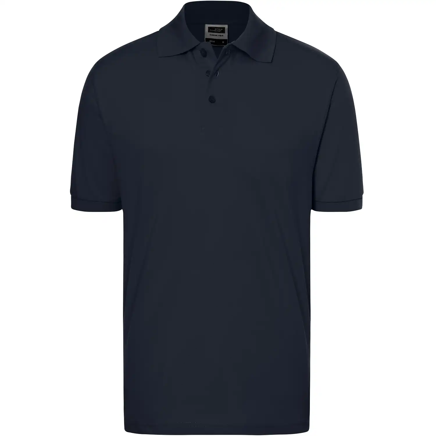 Polo-Shirt Classic "JN070" in navy, M - Bild 1