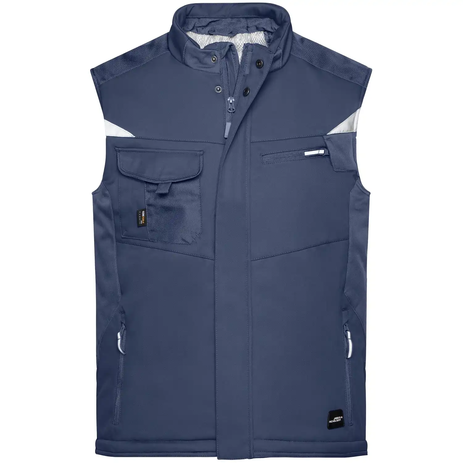 Winter Softshellweste "JN825" in navy/navy, 3XL - Bild 1