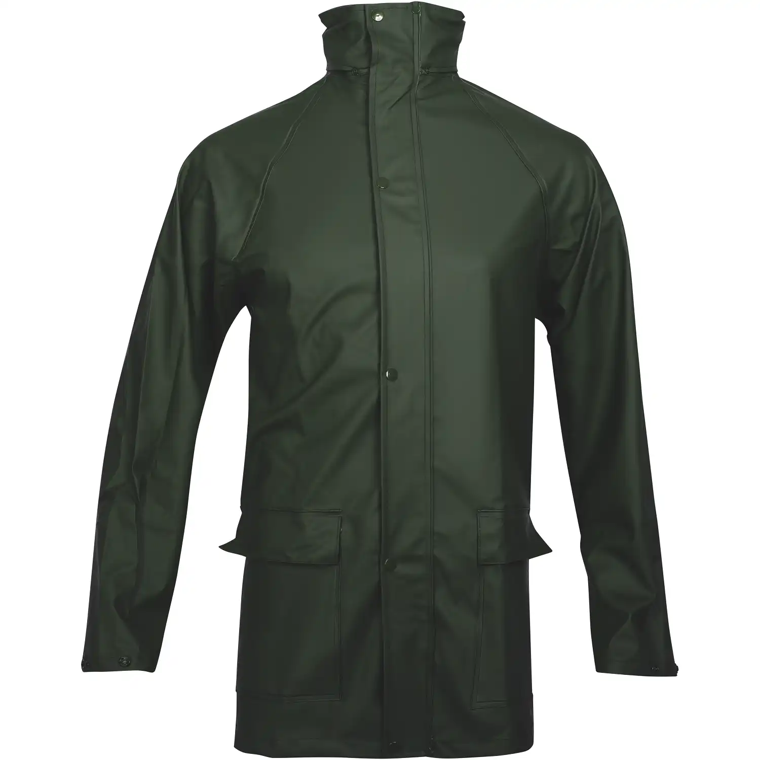 PU-Regenjacke "WALAKA" 5200 Essential in grün, M - Bild 1