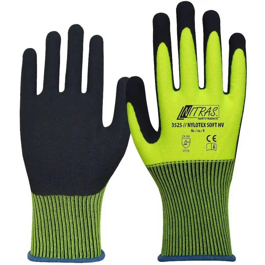 Nylon-Handschuhe 3525 "NYLOTEX SOFT HV" in 10 (XL) - Bild 1