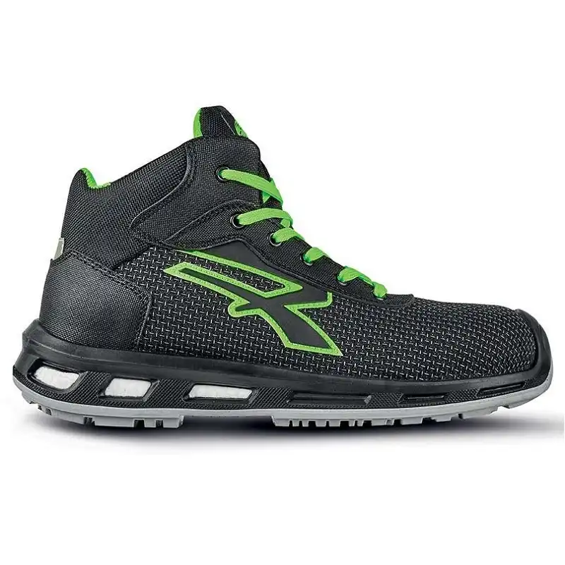 Sicherheitshochschuhe S3 "VENTURA" Red Industry Green in 35 - Bild 1