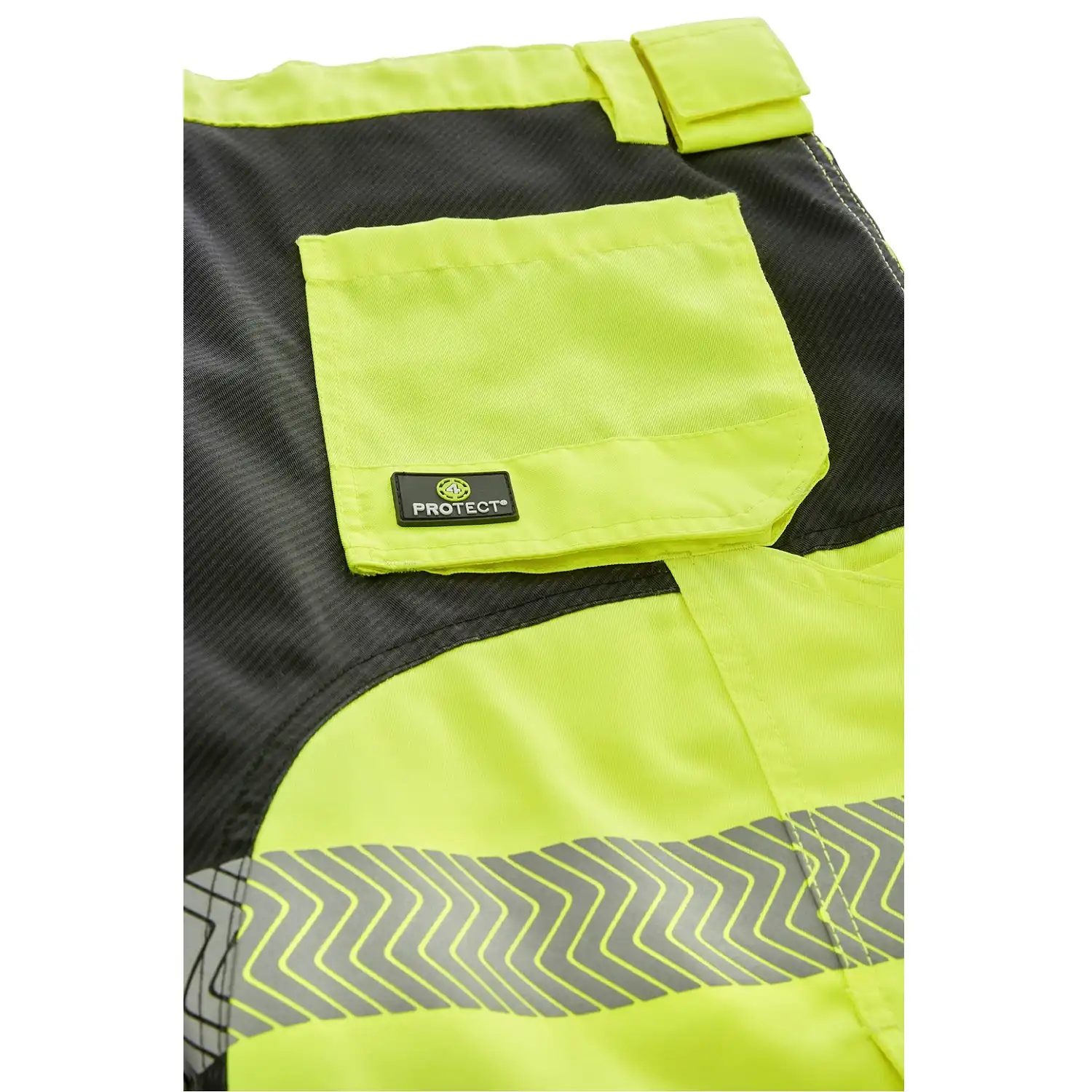 Warnschutz Shorts "PATERSON" in gelb, L - Thumbnail 3