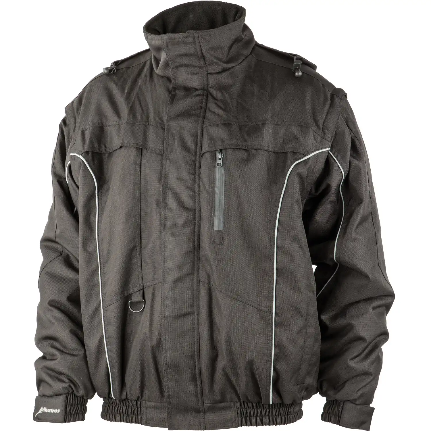 Pilotenjacke "AMPERE" schwarz in S - Thumbnail 1