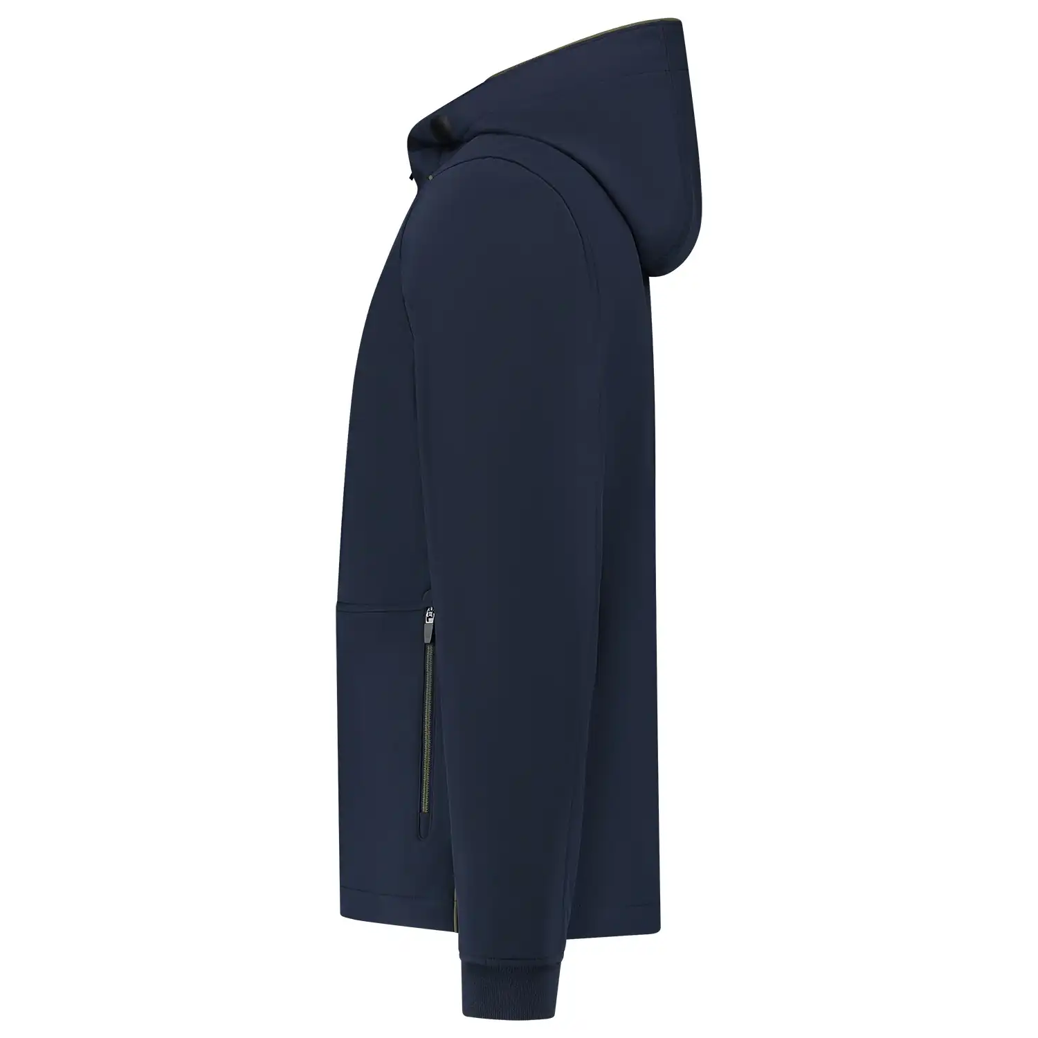 Softshelljacke "402705" Accent in XS, ink/army - Thumbnail 4