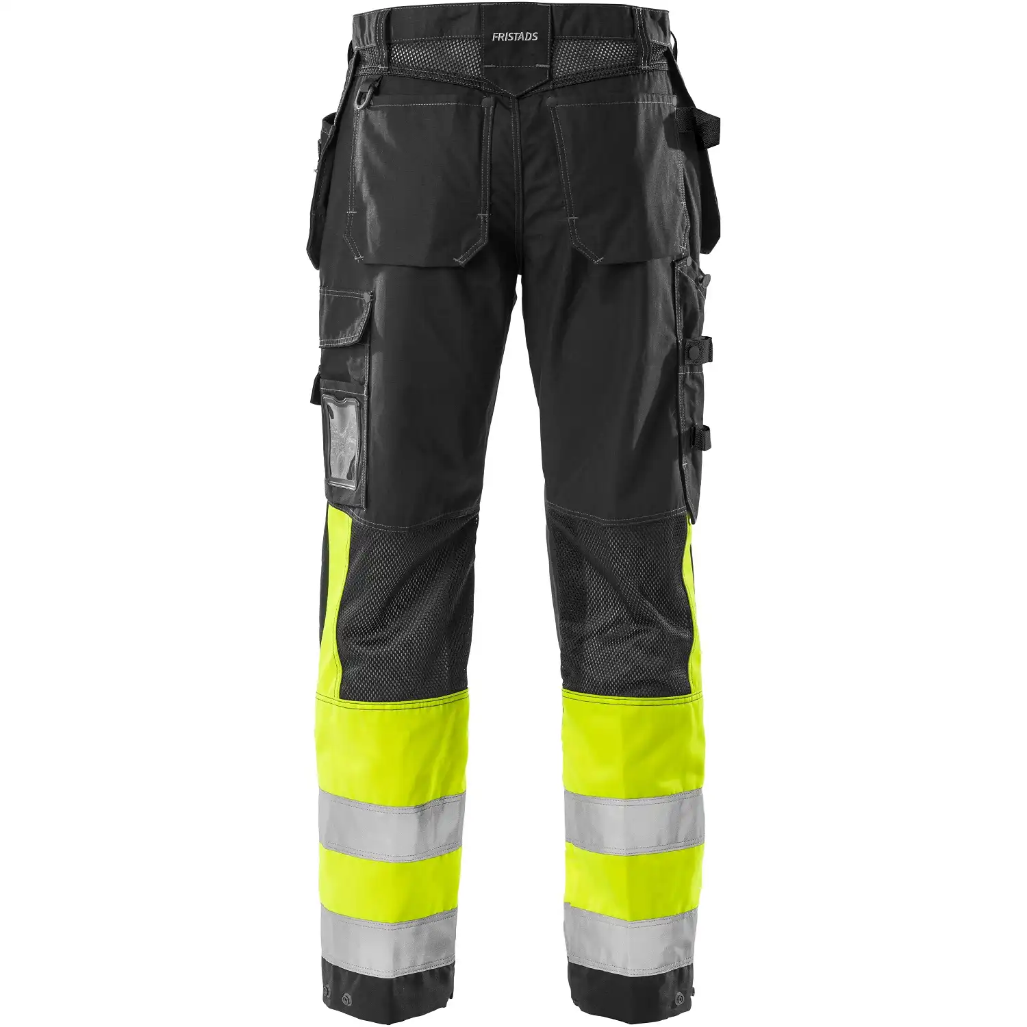 Warnschutz Handwerkerhose "2093 NYC" Ventilation in gelb/schwarz, C44 - Thumbnail 2