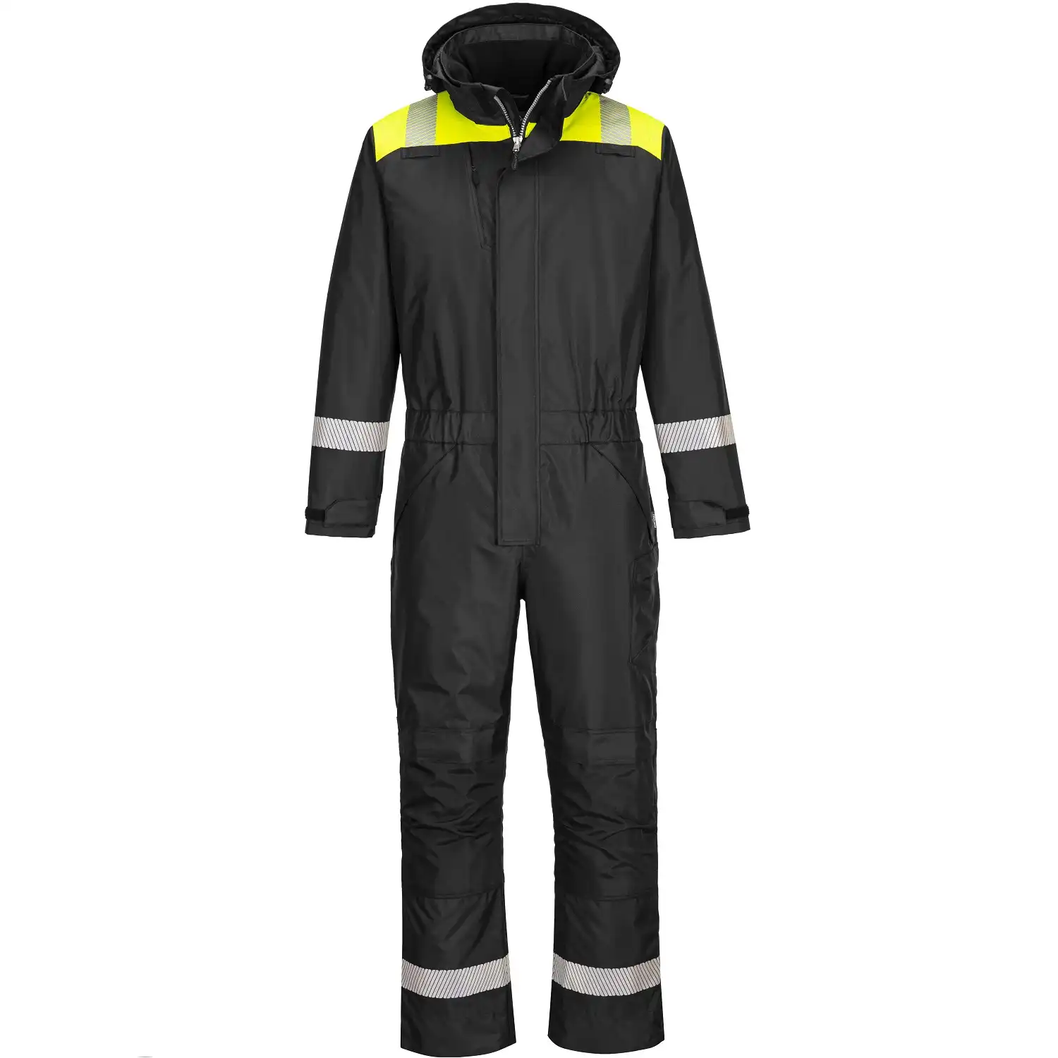 Winter Overall "PW353" PW3 schwarz/gelb in L - Thumbnail 1