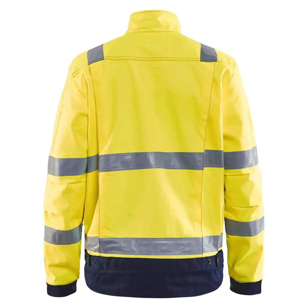Warnschutz-Bundjacke "4023" in gelb/marine, L - Thumbnail 2