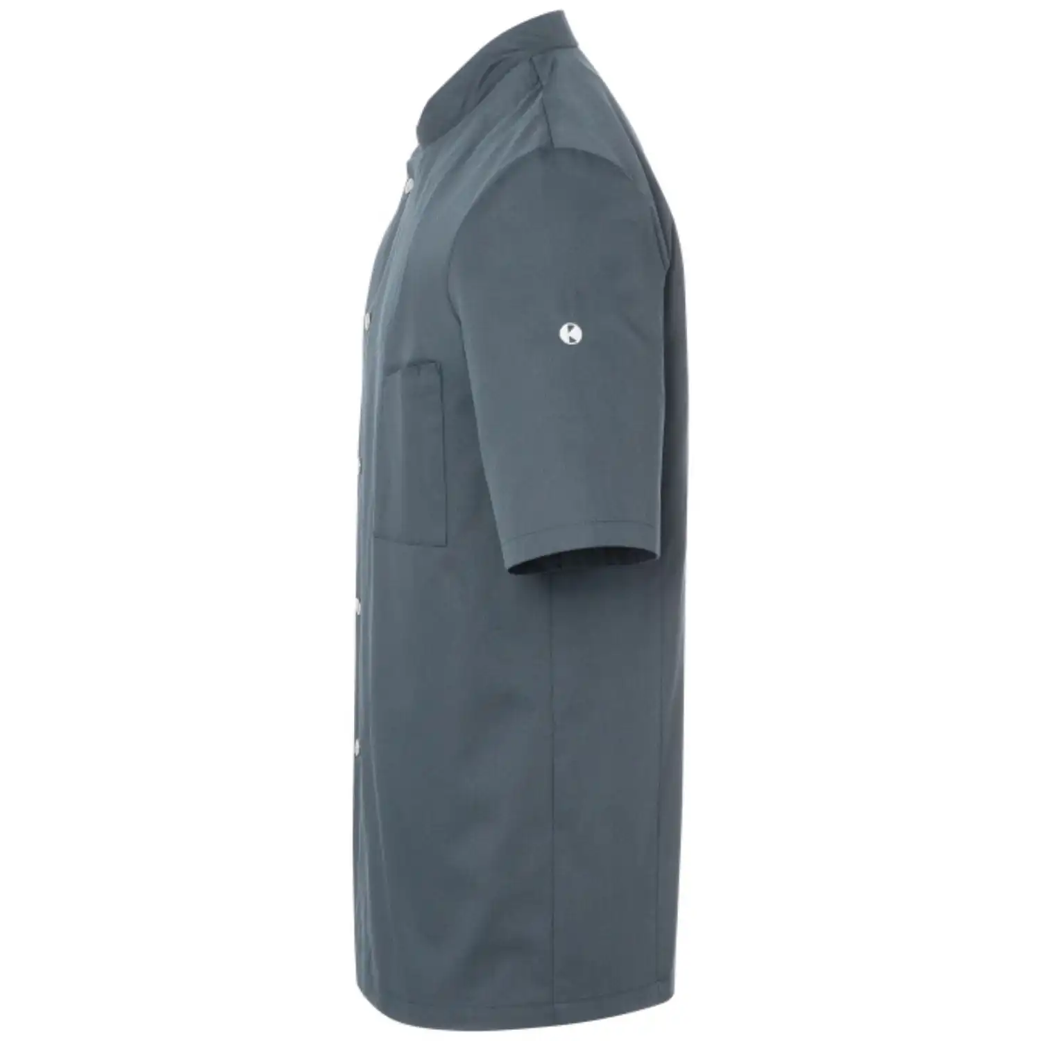 Herren Kochjacke Gustav "JM 15" in anthrazit, 70 - Thumbnail 3