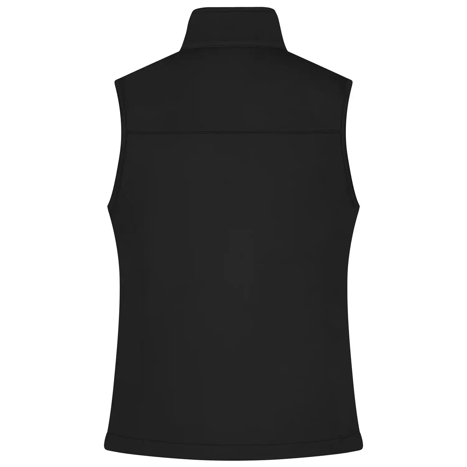 Damen Softshellweste "JN1169" in black, L - Thumbnail 2