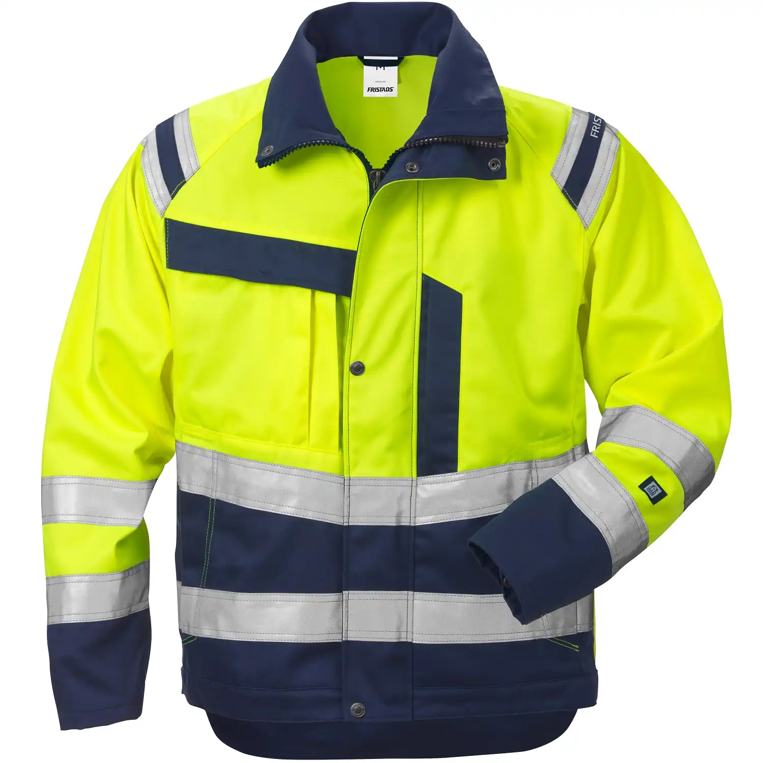 Warnschutz Bundjacke "4026 PLU" in gelb/marine, S - Thumbnail 2