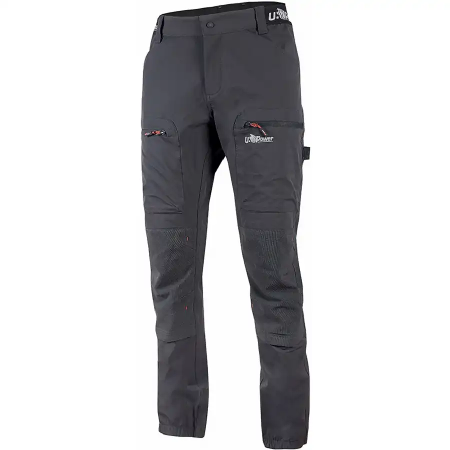 Stretch Servicehose "HORIZON" U-Supremacy in asphalt grey, XS (DE size: XXS) - Bild 1