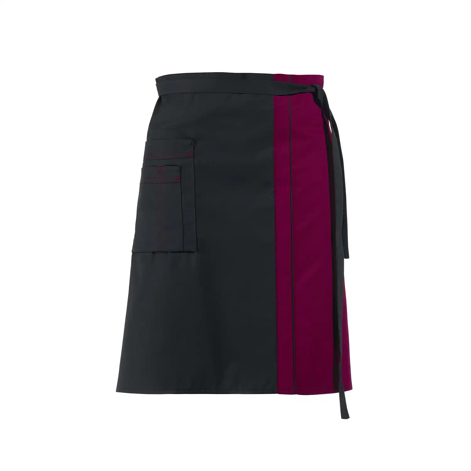 Vorbinder "11/2568" in schwarz/bordeaux - Bild 1