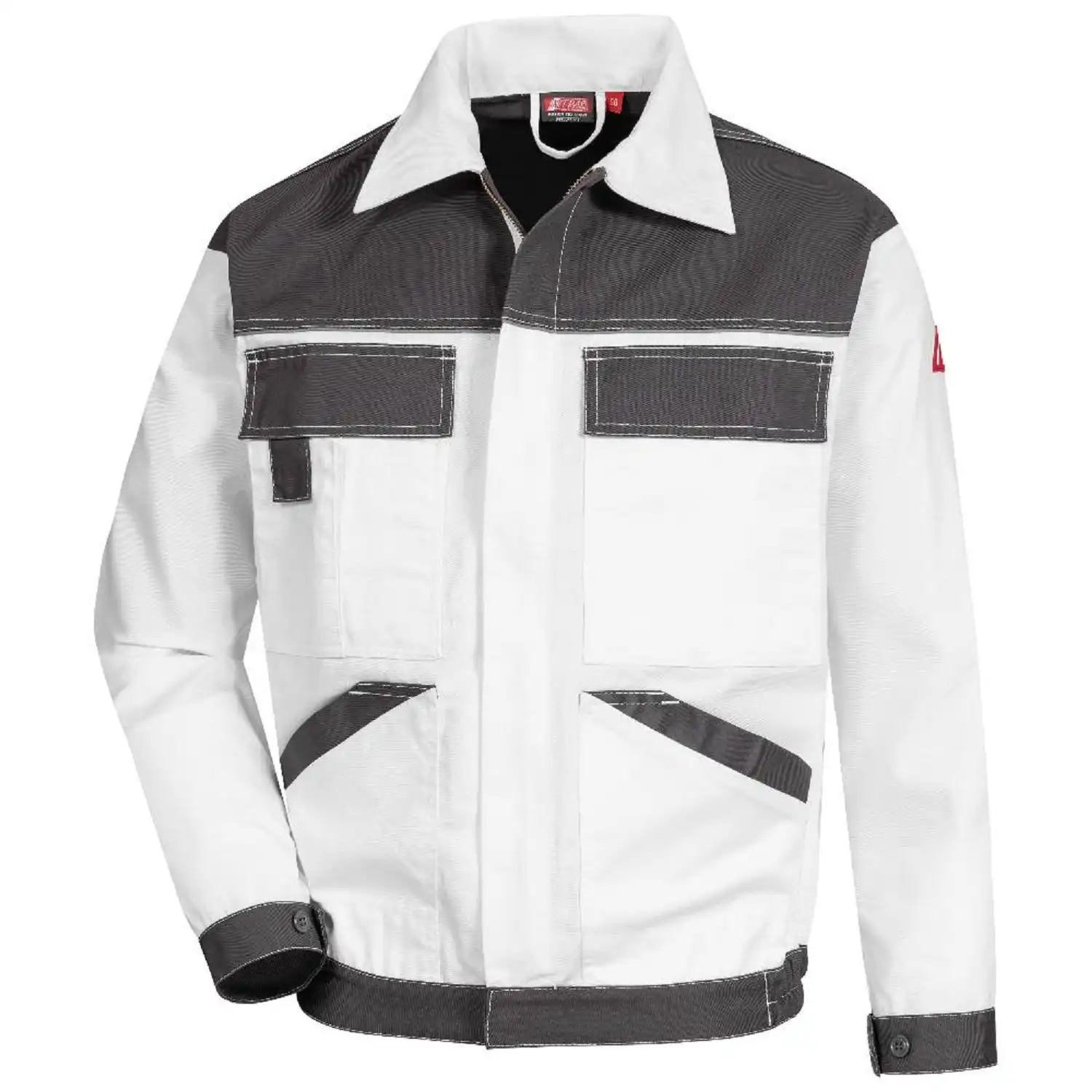 Bundjacke "MOTION TEX LIGHT" in weiß/grau, 48 - Bild 1