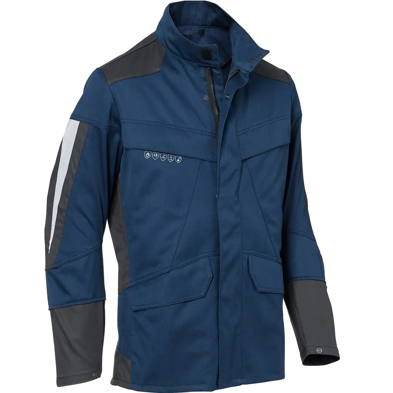 Multinorm Arbeitsjacke "PROTECTIQ" arc1 in dunkelblau/anthrazit, 102 - Thumbnail 1