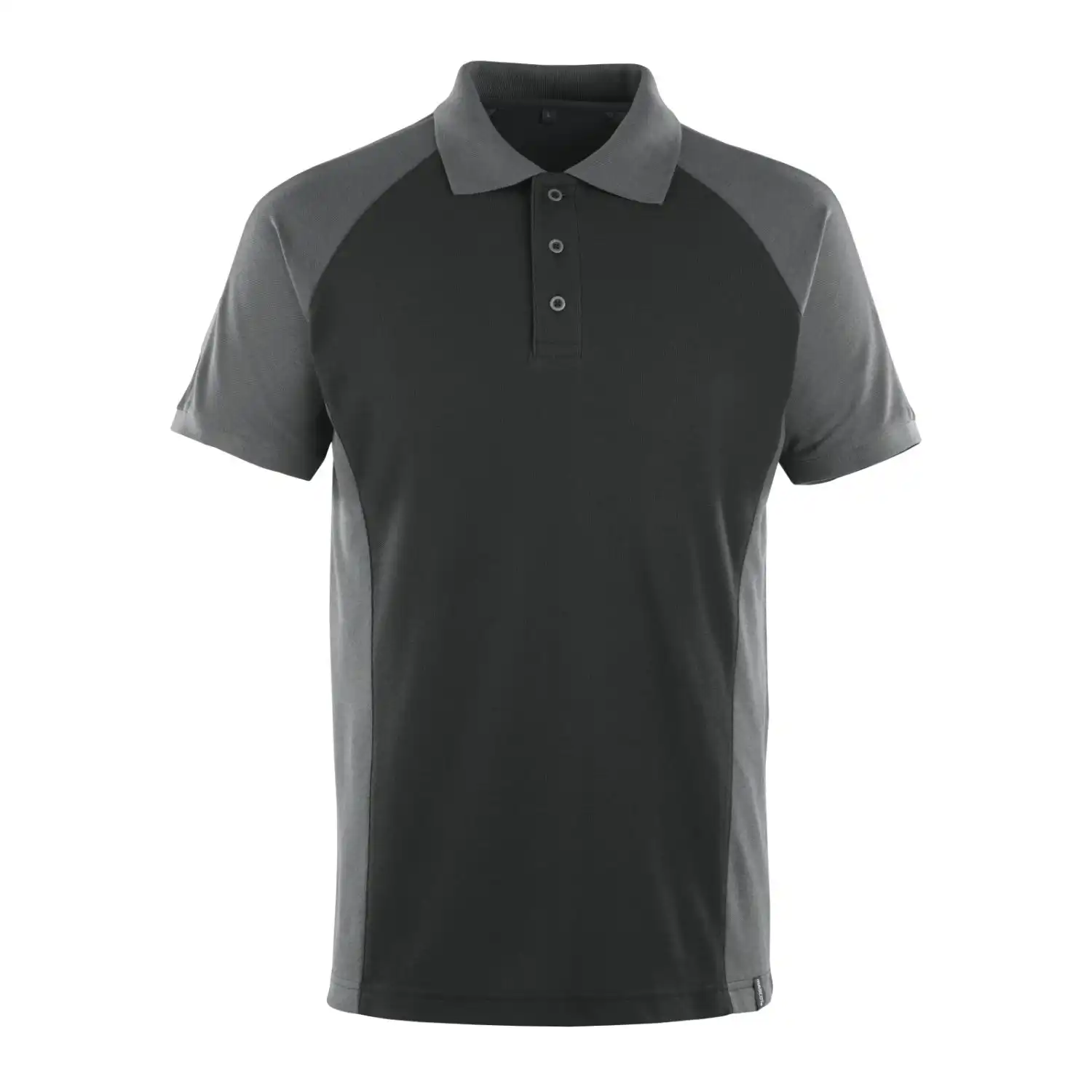 Polo-Shirt "BOTTROP" Unique in schwarz/anthrazit, XXL - Thumbnail 1