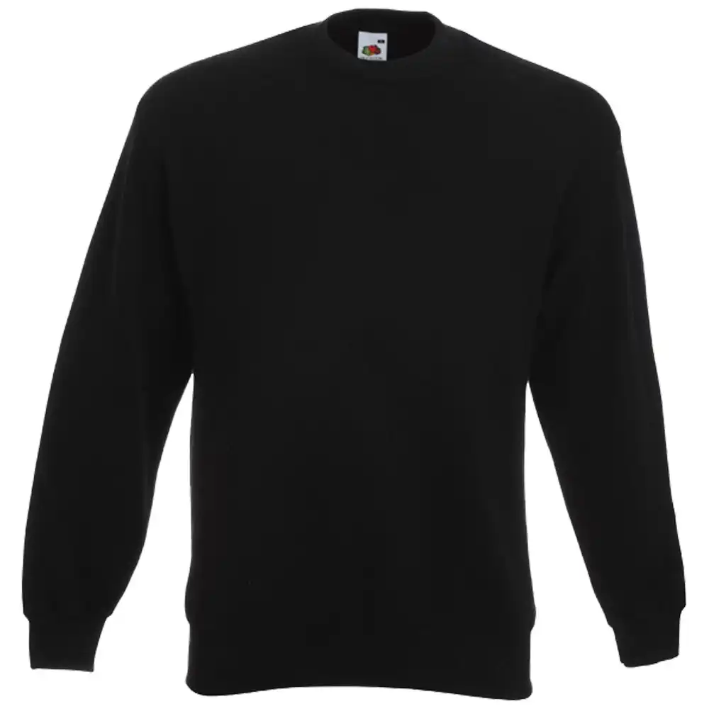 Sweatshirt "F324" Classic Set-In in black, S - Bild 1