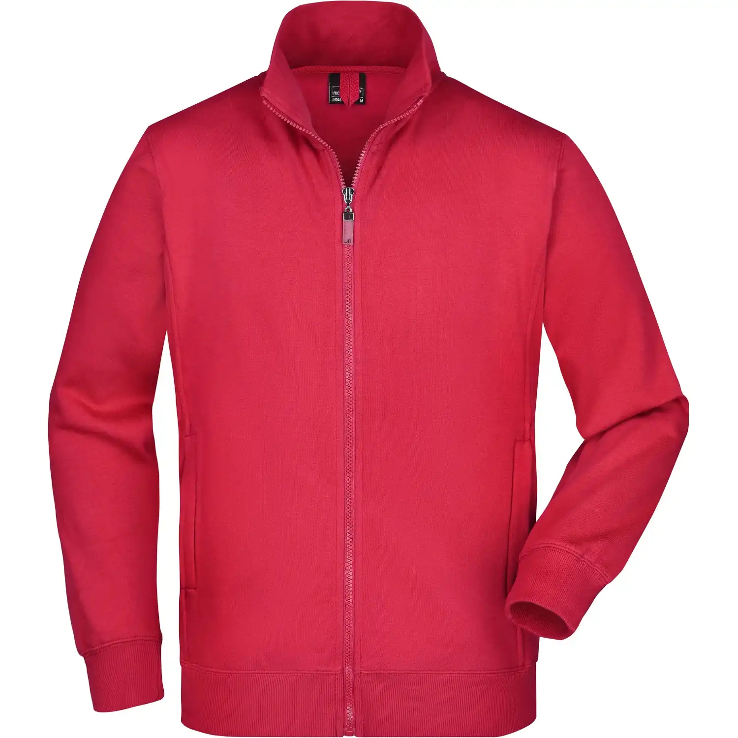 Sweatjacke "JN046" in red, 3XL - Bild 1