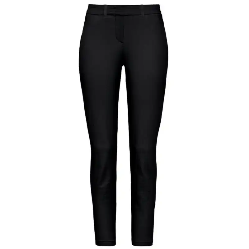 Damen Chino 7/8 Hose Stretch "720" in schwarz, L - Thumbnail 1