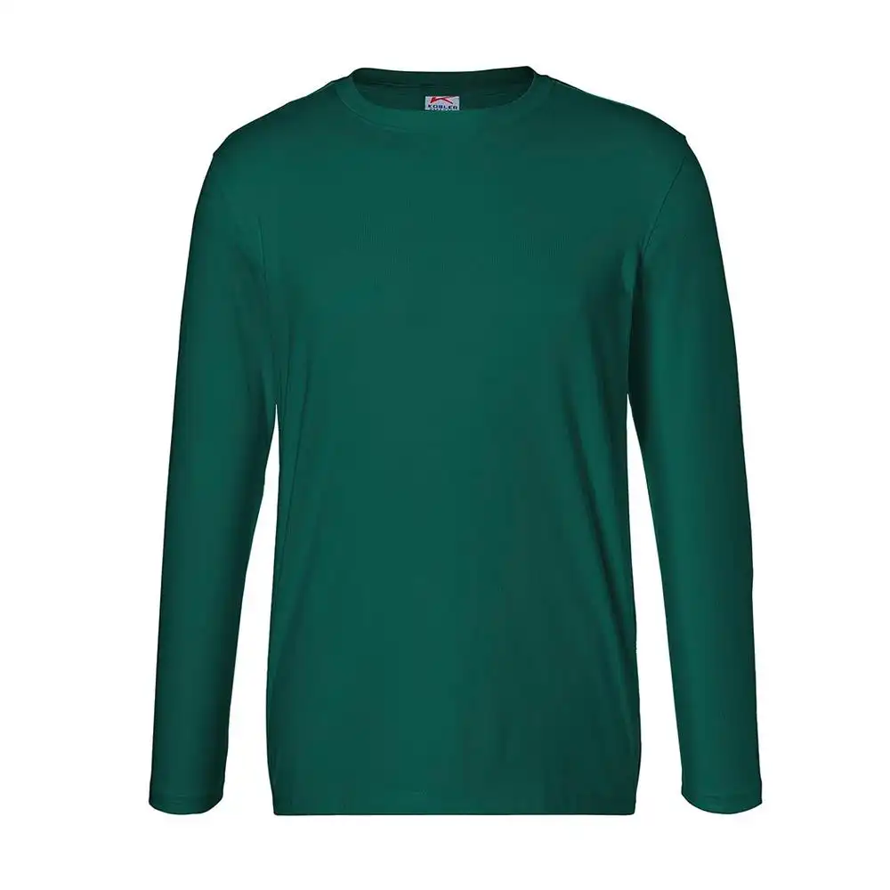 Longsleeve-Shirt 190g/m² "5025" in moosgrün, 3XL - Bild 1
