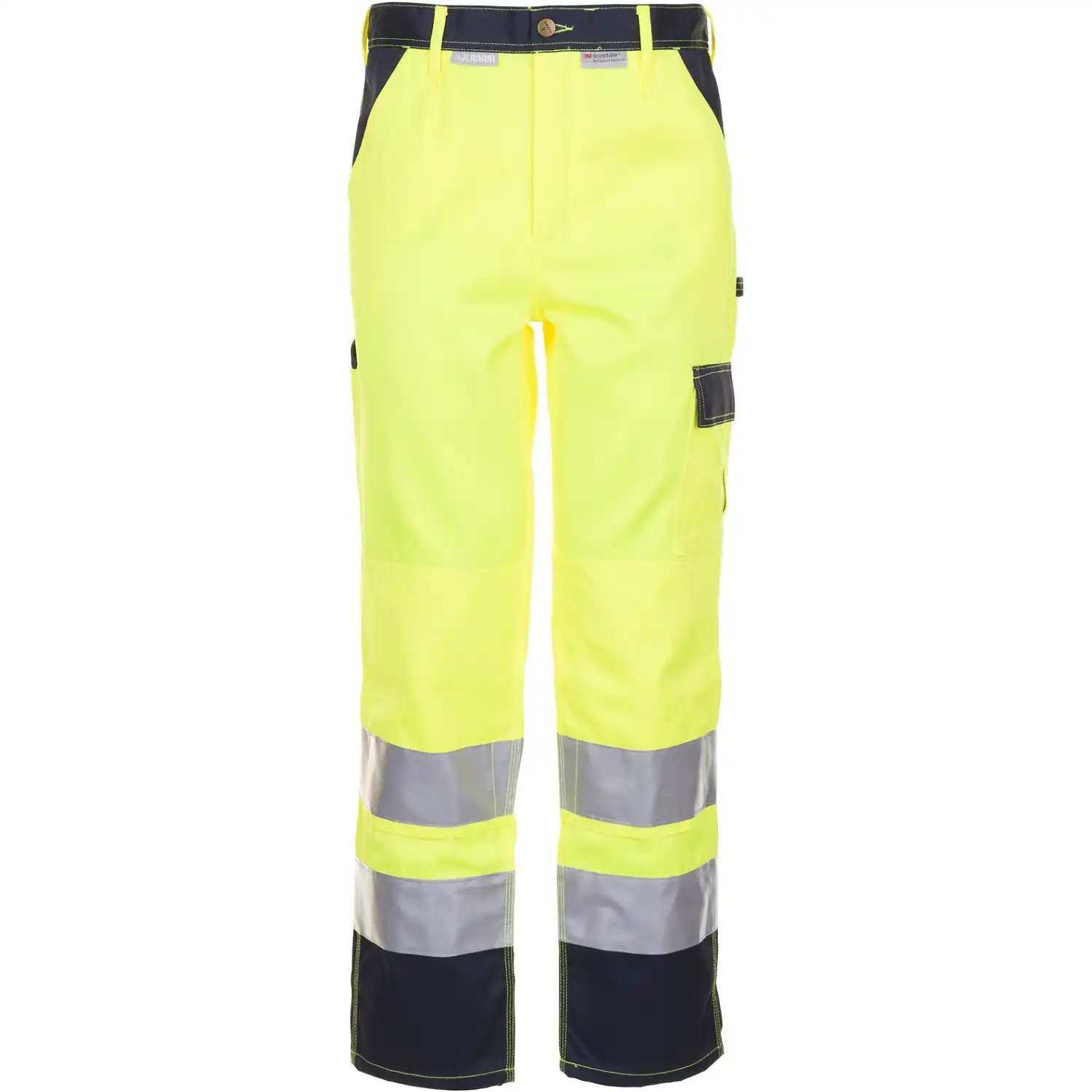 Warnschutz Bundhose "KONTRAST" in gelb/marine, 54 - Bild 1
