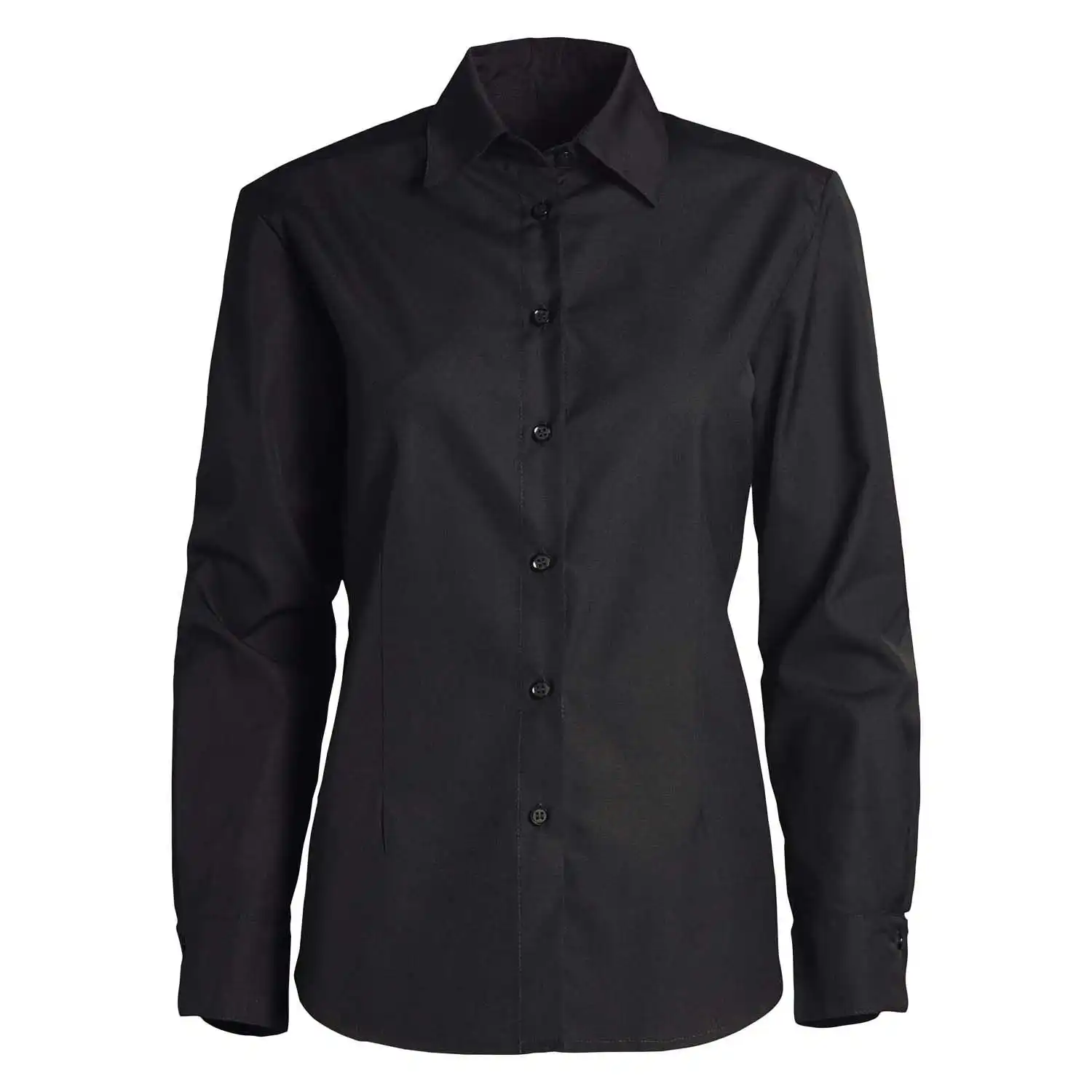 Damen Bluse langarm "15368" in schwarz, L - Thumbnail 1