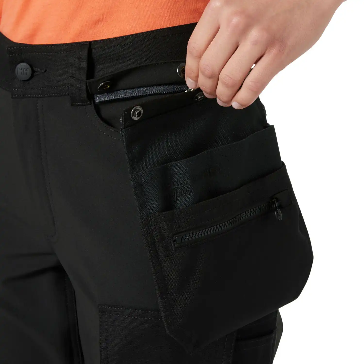 Damen Stretch Bundhose "W LUNA 4X HH CONNECT™" in schwarz, C40 - Thumbnail 7