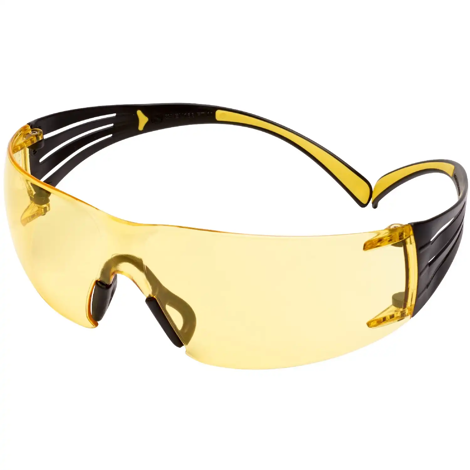 Schutzbrille SecureFit™ 400, gelb getönt, Rahmen Gelb-grau, K&N, UV, AS, SGAF - Bild 1