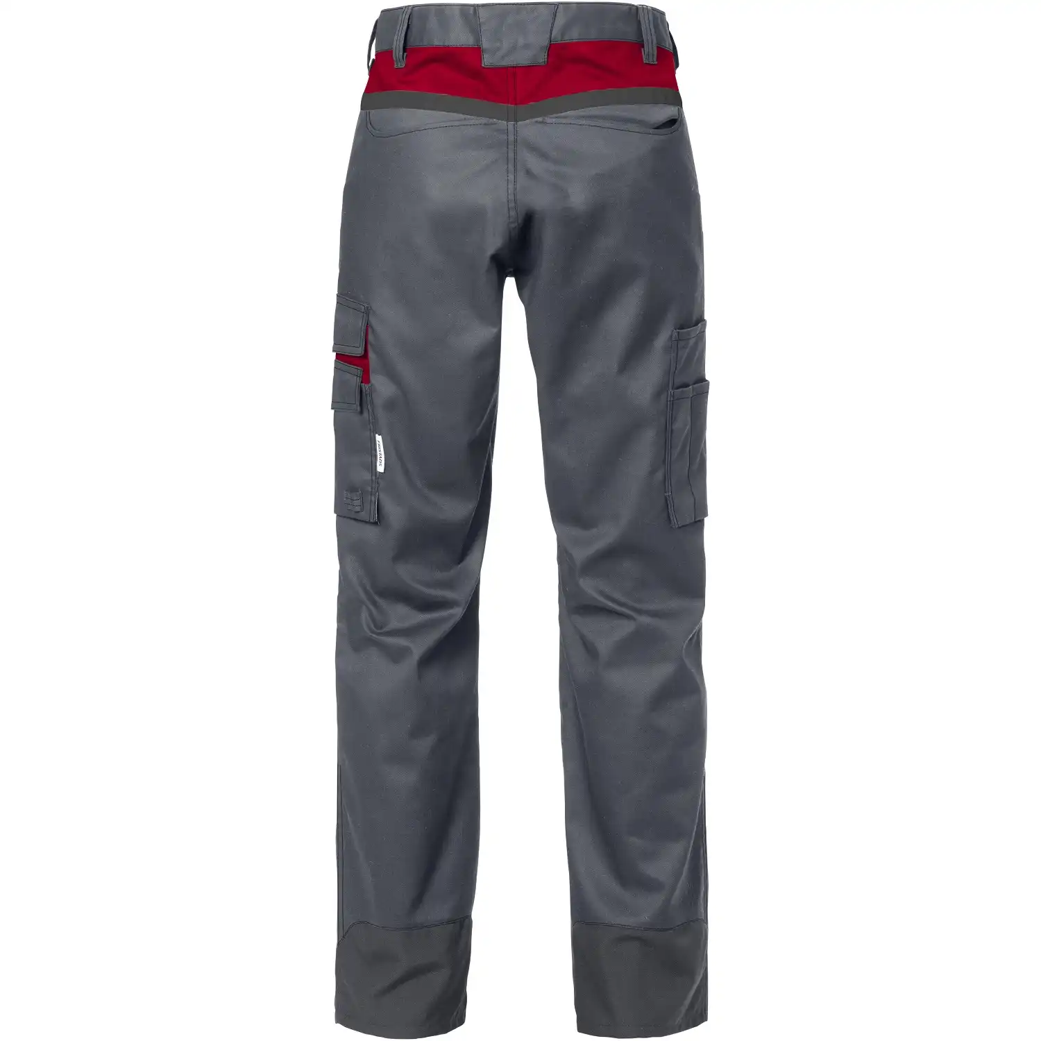 Damen Servicehose "2554 STFP" Fusion Skarup in grau/rot, R34 - Thumbnail 2