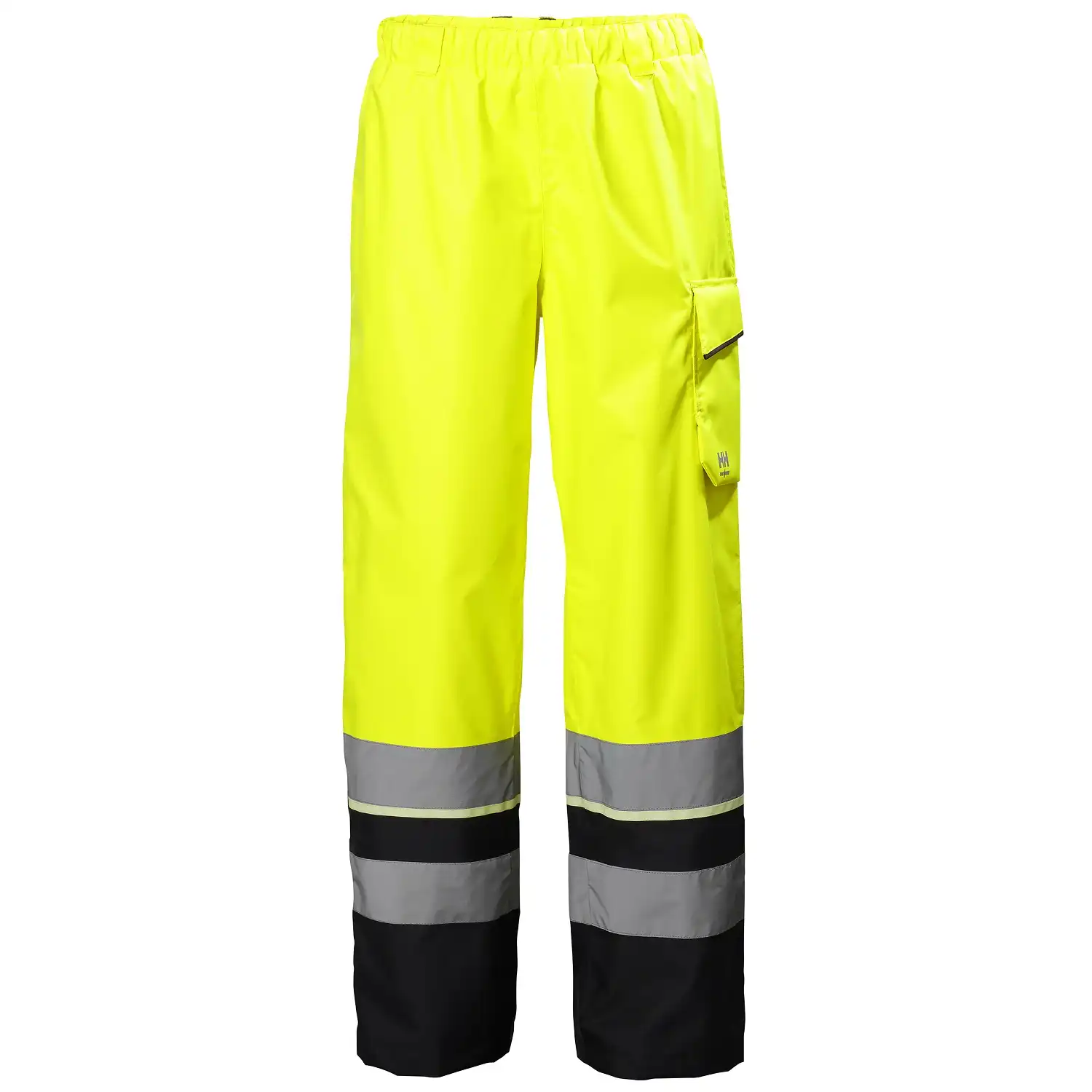 Warnschutz Regenhose Kl. 2 "UC-ME" in gelb/schwarz, XS - Thumbnail 1