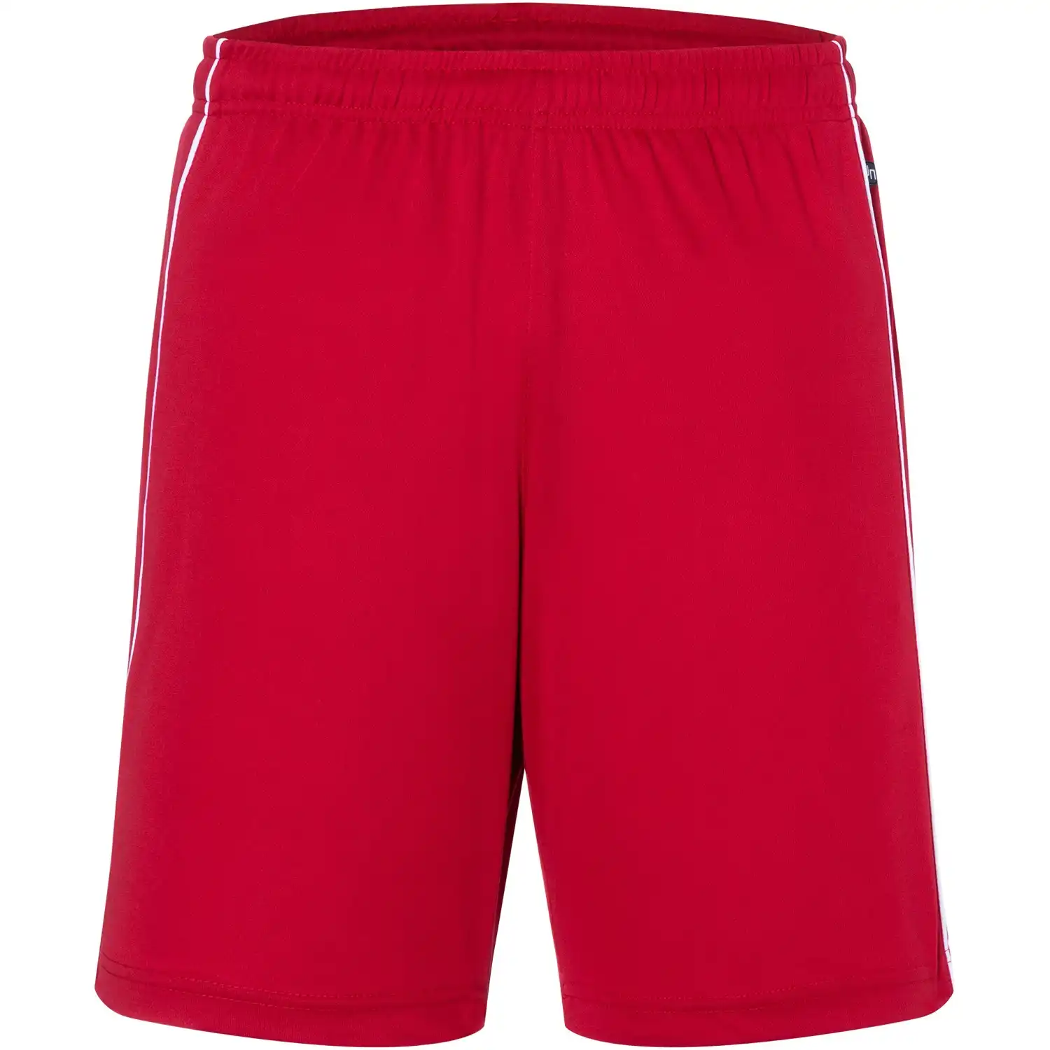Basic Team Shorts "JN387" in red/white, L - Bild 1