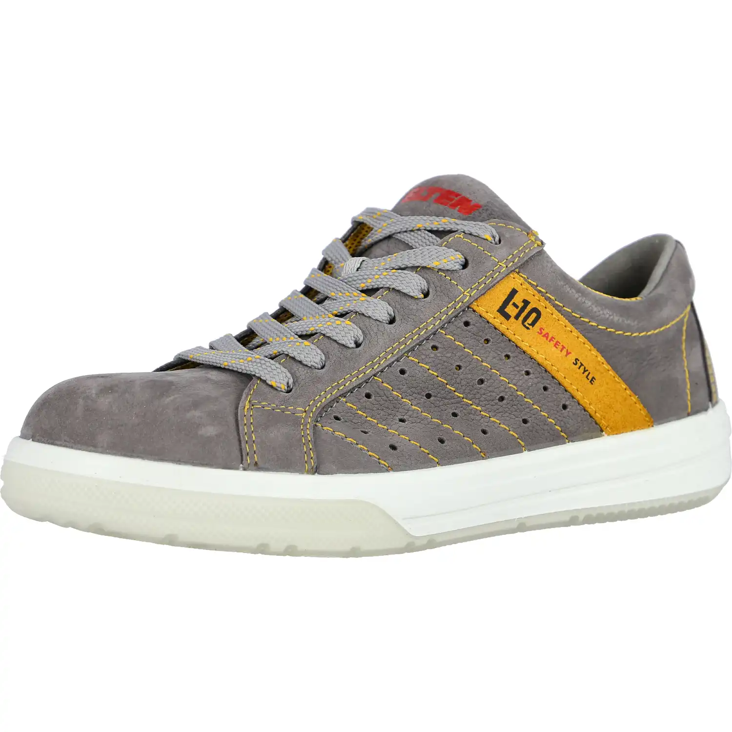 Sicherheitshalbschuhe S1 "BREEZER GREY LOW" ESD L10 in 43 - Thumbnail 1