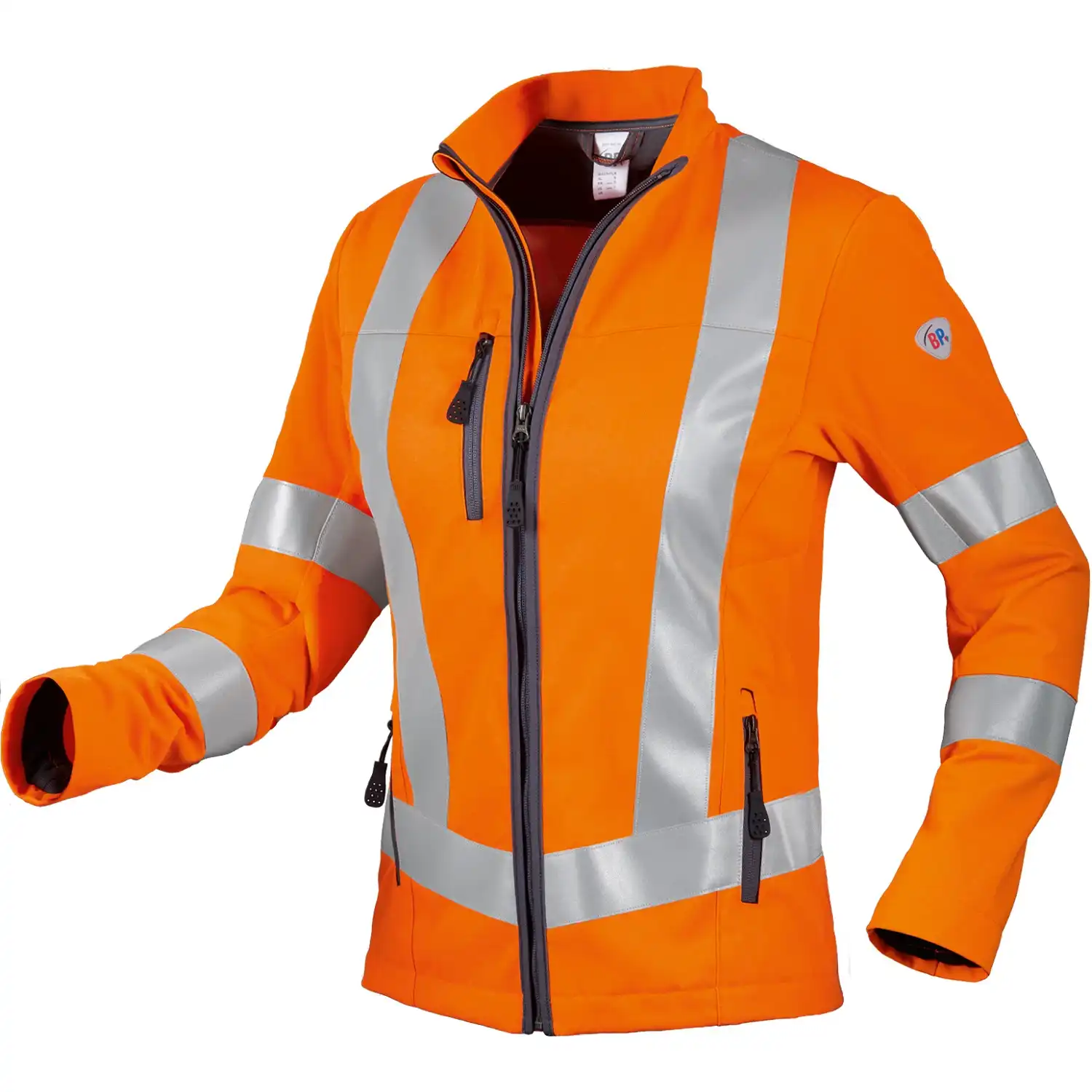 Damen Warnschutz Funktionsjacke "2017-845" Hi-Vis Comfort orange in S - Thumbnail 1