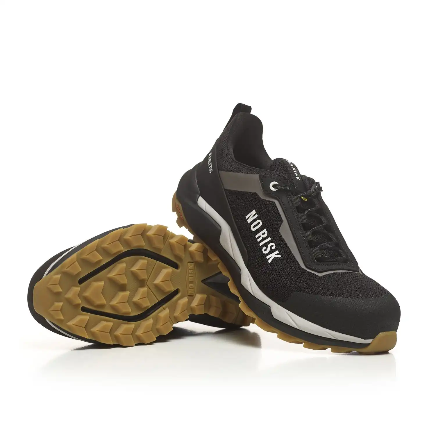 Sicherheitshalbschuhe ATHLETIC LOW BLACK in 45 - Thumbnail 1
