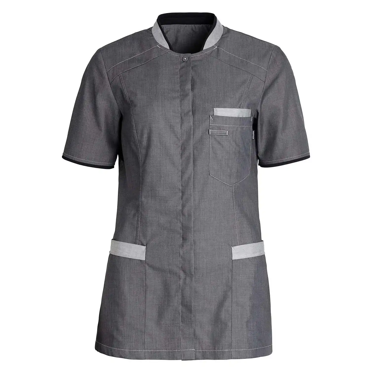 Damen Kasack "15415" in grau, XXL - Thumbnail 1