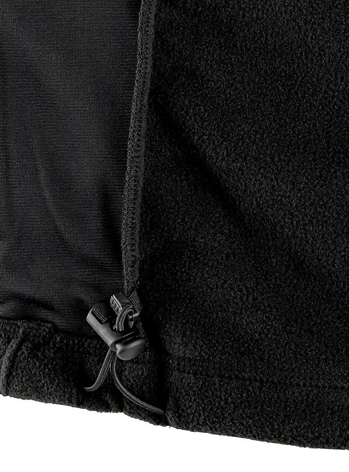 Fleecejacke "DALLAS" schwarz in XL - Thumbnail 3