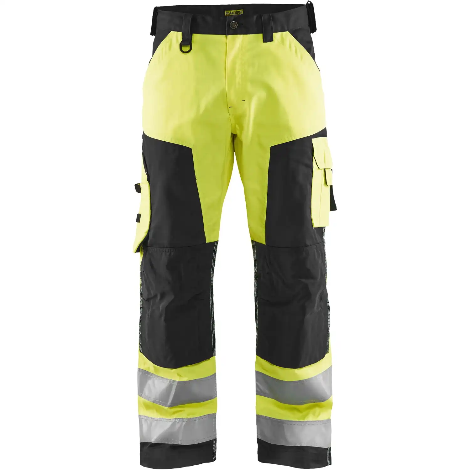 Warnschutz Bundhose "1566" in gelb/schwarz, C44 - Thumbnail 1