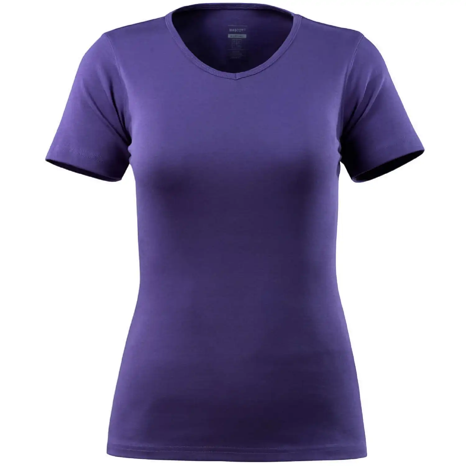 Damen T-Shirt "NICE" Crossover in blauviolett, S - Bild 1