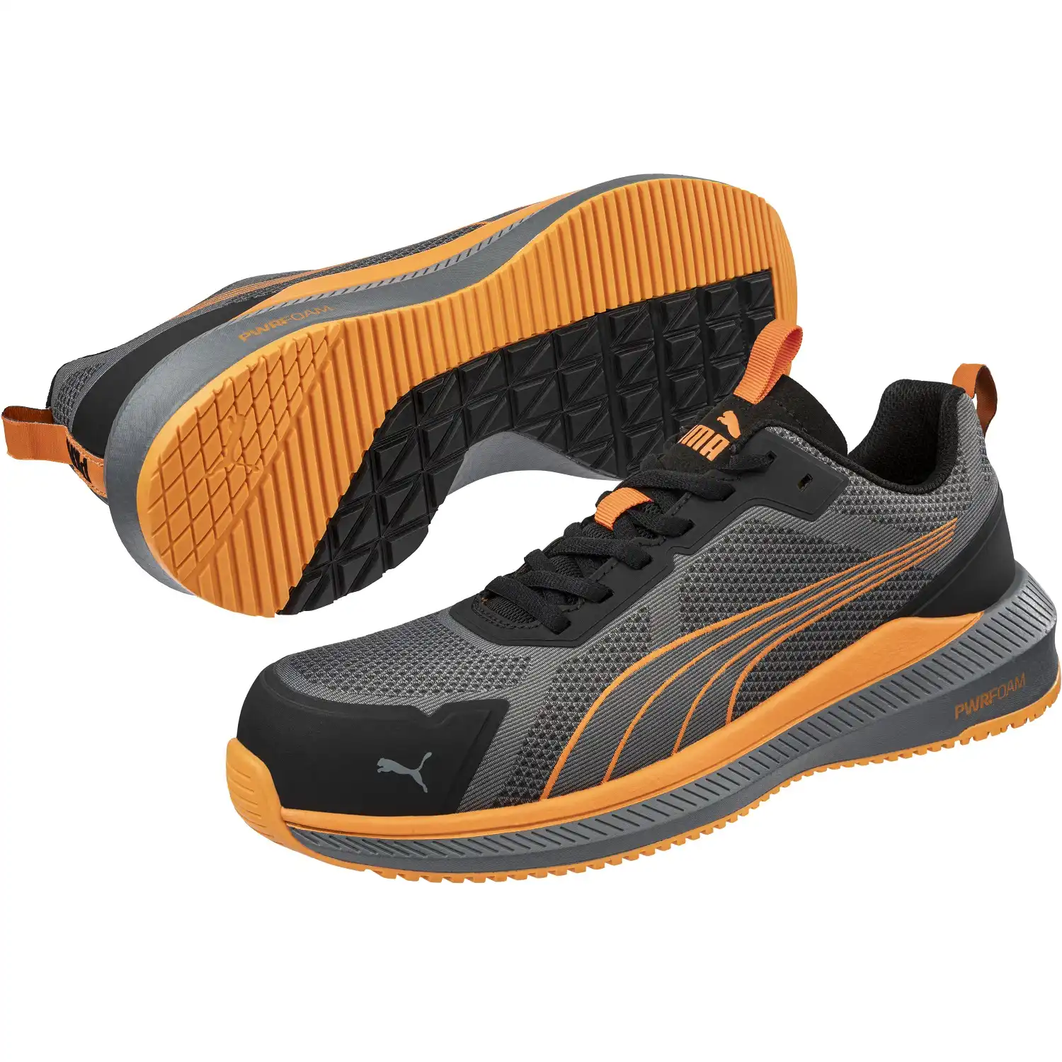 Sicherheitshalbschuhe S1PS "SLIDE GREY/ORANGE LOW" Motion PWR in 39 - Bild 1