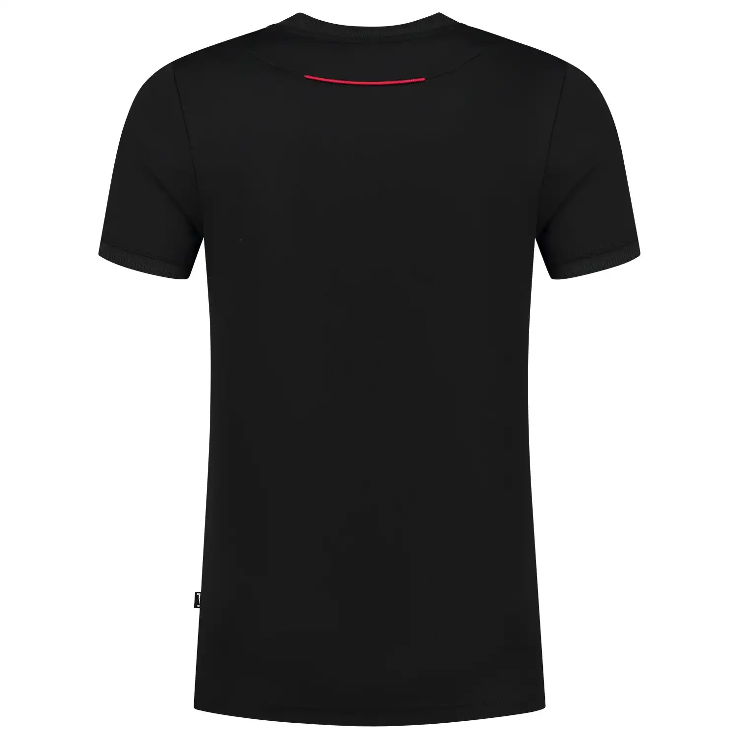 T-Shirt "102703" Accent in black/red, XS - Thumbnail 3
